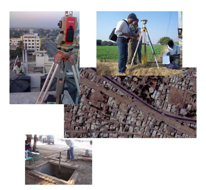 Detailed Survey and preparation of GIS database of Transmission mains and distribution network of water pipelines of Latur city in Maharashtra.