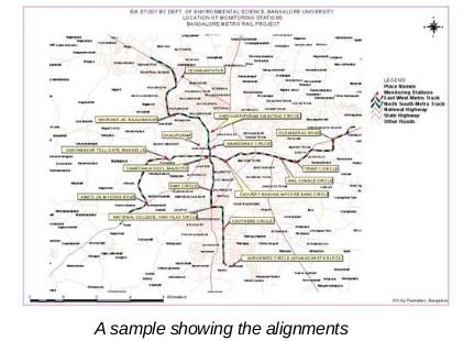 GIS For Bangalore Metro Rail