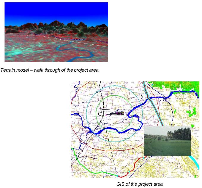 Route Alignment for East Cochin – North Trichur 400 kV Transmission Line - 70 kms for PGCIL using Remote Sensing, GPS and DTM Techniques.